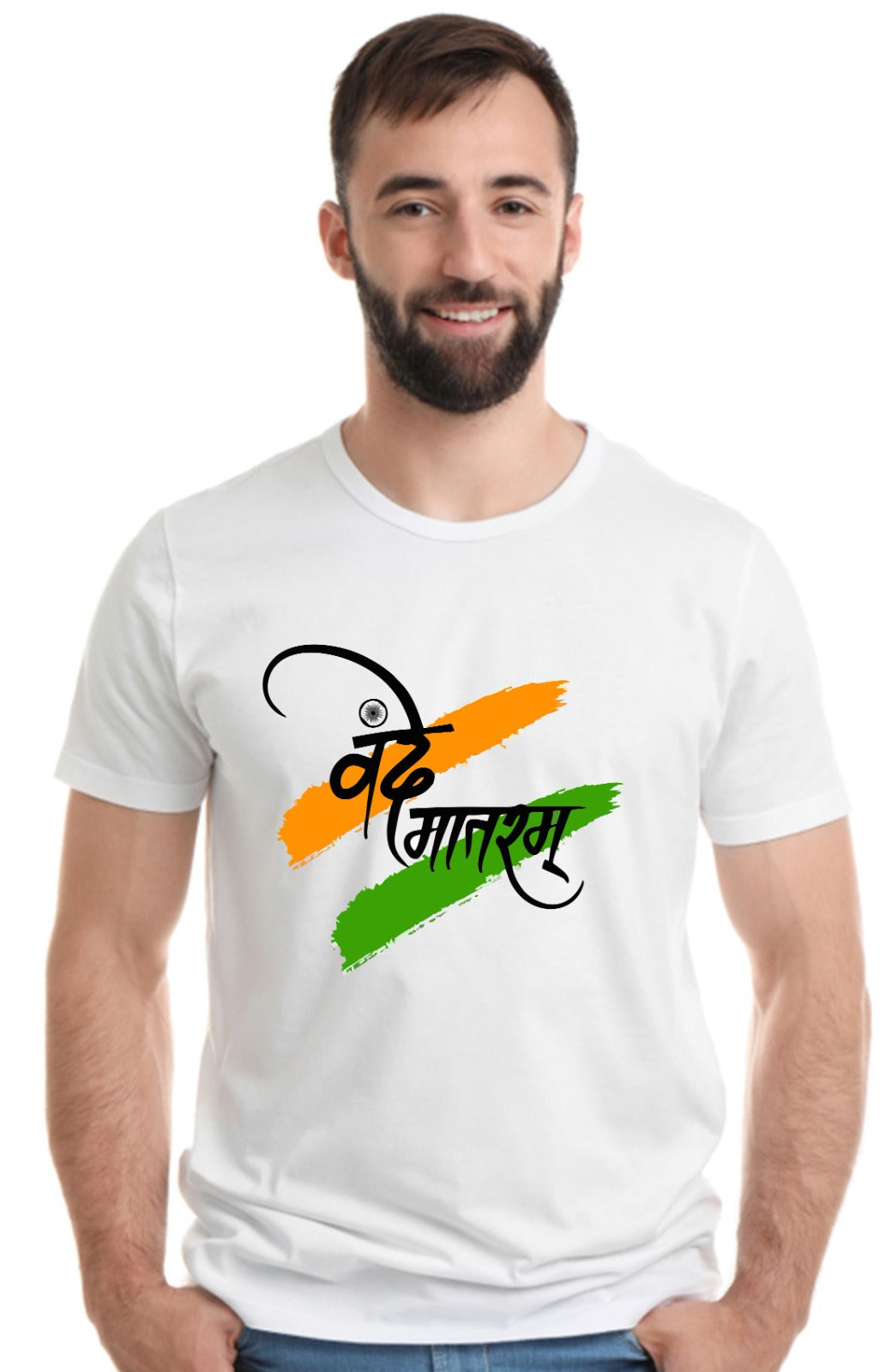 Printed Designer White Sports Solid Slim Fit Crew Neck T-Shirts For Regular Wear