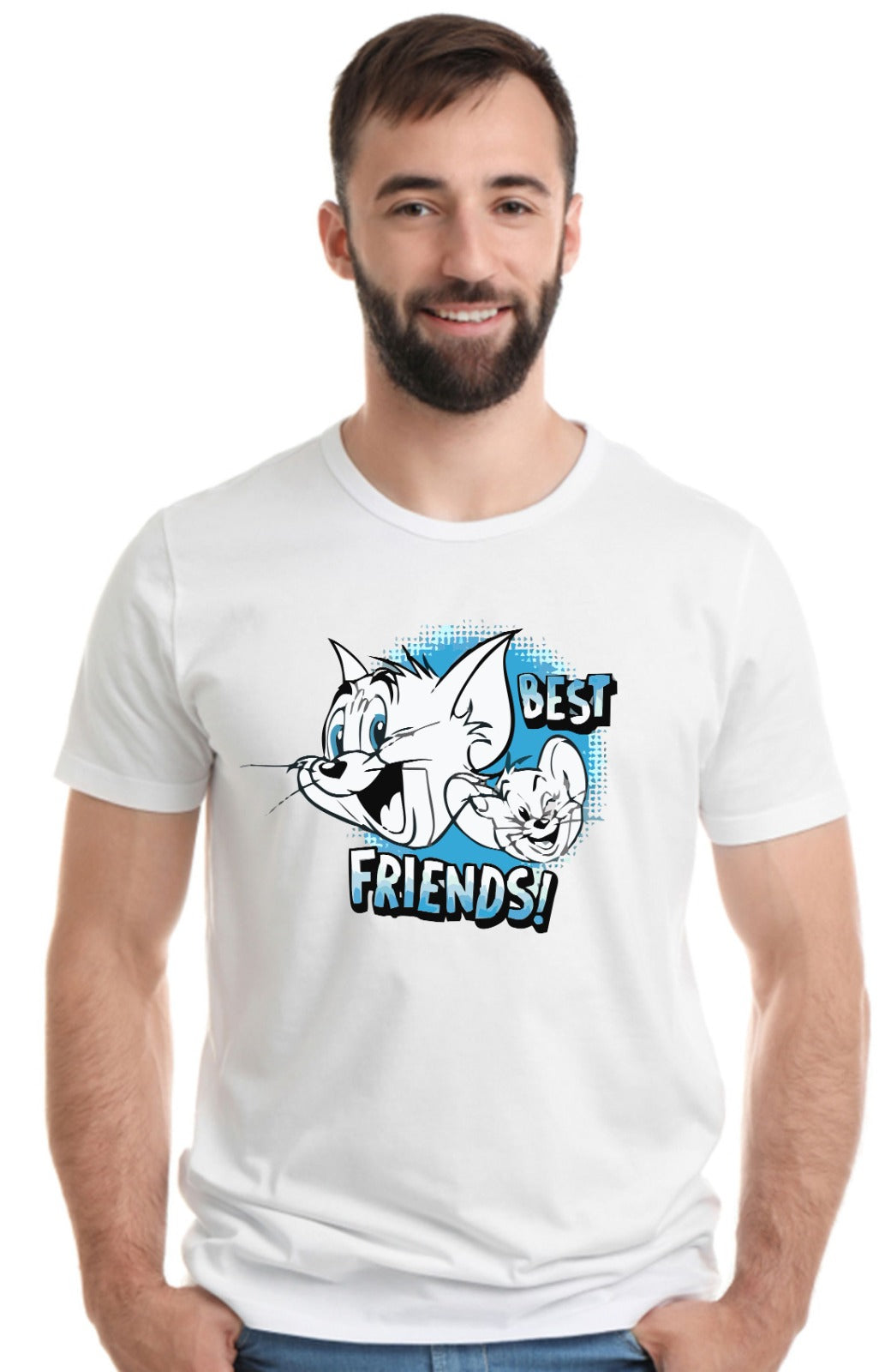 Printed Designer White Sports Solid Slim Fit Crew Neck T-Shirts For Regular Wear