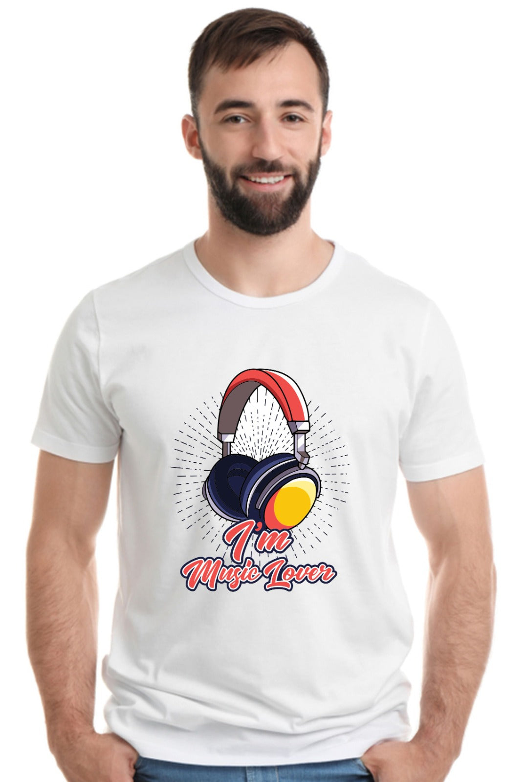 Printed Designer White Sports Solid Slim Fit Crew Neck T-Shirts For Regular Wear