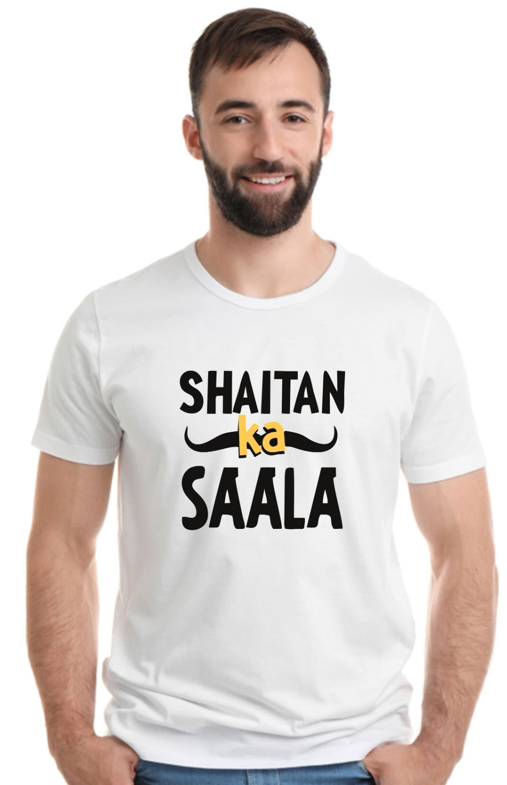 Printed Designer White Sports Solid Slim Fit Crew Neck T-Shirts For Regular Wear
