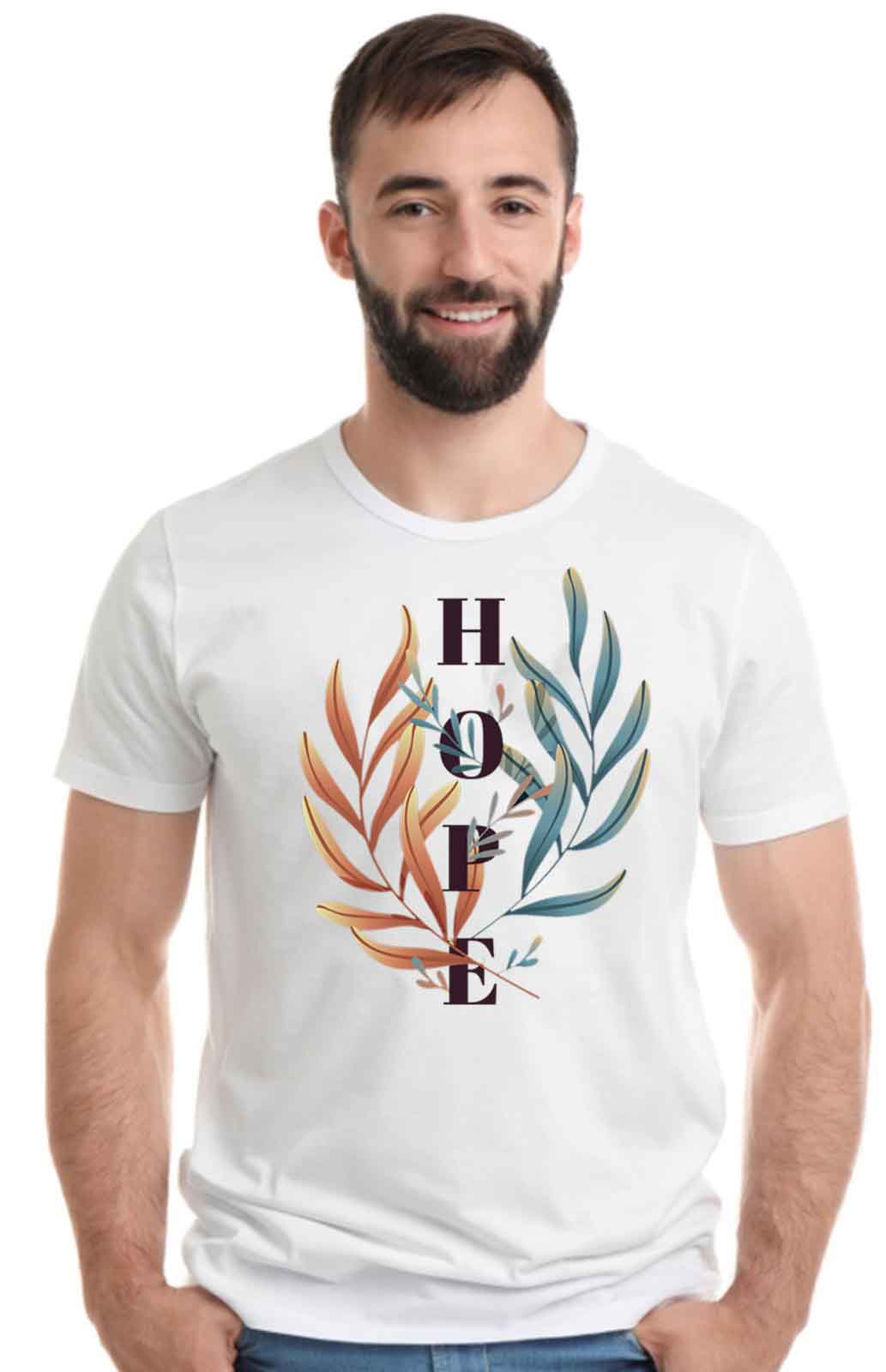 Printed Designer White Sports Solid Slim Fit Crew Neck T-Shirts For Regular Wear