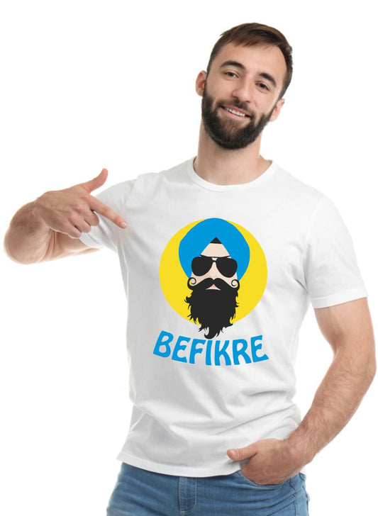 Printed Designer White Sports Solid Slim Fit Crew Neck T-Shirts For Regular Wear