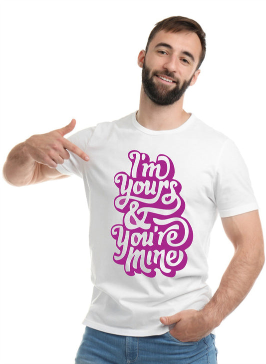 Printed Designer White Sports Solid Slim Fit Crew Neck T-Shirts For Regular Wear