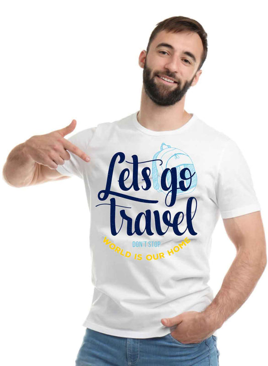 Printed Designer White Sports Solid Slim Fit Crew Neck T-Shirts For Regular Wear